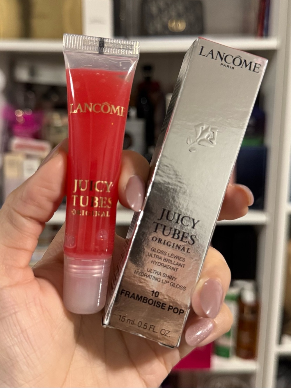 Lancôme Juicy Tubes Lip Gloss - Vibrant Red
